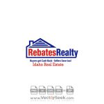 Rebates Realty Logo Vector