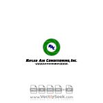 Rifled Air Conditioning Logo Vector