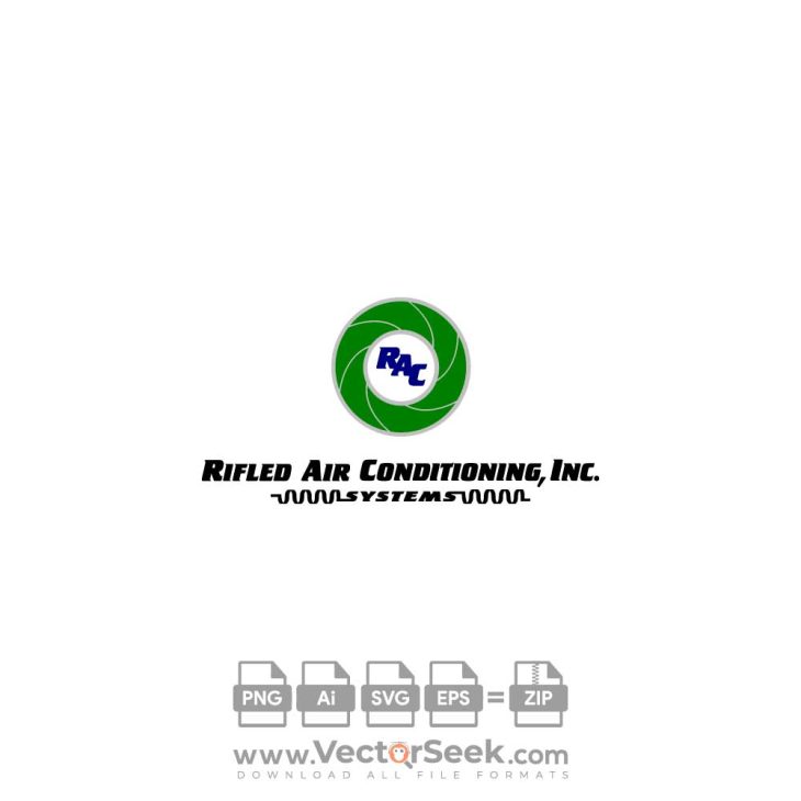 Rifled Air Conditioning Logo Vector