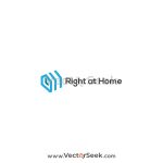 Right at Home Logo Template