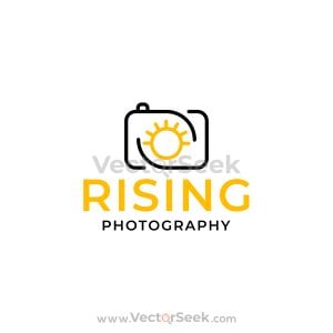 Rising Photography Logo Template 01