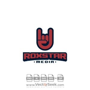 Roxstar Media Logo Vector