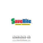 SaveRite Grocery Warehouse Logo Vector