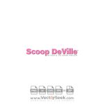 Scoop DeVille Ice Cream Parlour Logo Vector