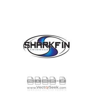 Sharkfin Swimwear Logo Vector