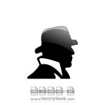 Spymac 4 head Logo Vector