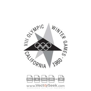 Squaw Valley Olympic Winter Games 1960 Logo Vector