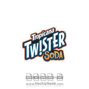 TROPICANA TWISTER SODA Logo Vector