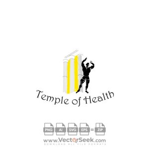 Temple of Health Logo Vector
