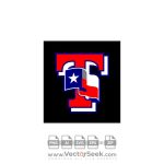 Texas Ranger T Flag Logo Vector