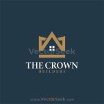 The Crown Builders Logo Template