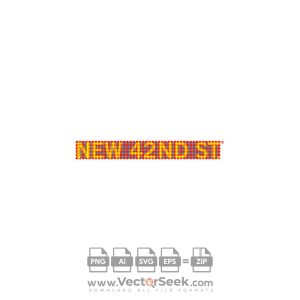 The New 42nd Street Logo Vector