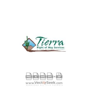 Tierra Right Of Way Logo Vector