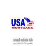 USA Mortgage Logo Vector