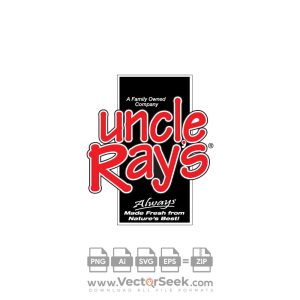 Uncle Rays Potato Chips Logo Vector