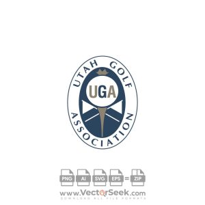 Utah Golf Association Logo Vector