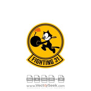 VF 31 Tomcatters Logo Vector