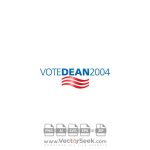 Vote Dean 2004 Logo Vector