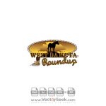 West Dakota Roundup Logo Vector