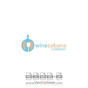 Wine Cabana Logo Vector