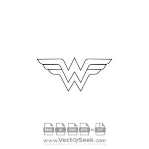 WonderWoman Logo Vector