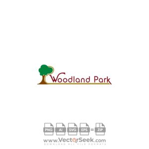 Woodland Park Logo Vector