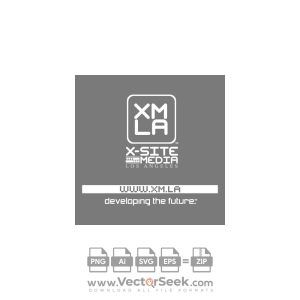 X Site Media Los Angeles   XMLA Logo Vector