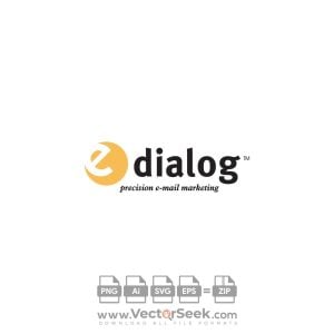 e Dialog Logo Vector