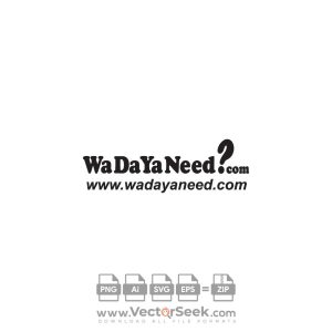 wadayaneed Logo Vector