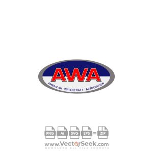 AWA American Watercraft Association Logo Vector