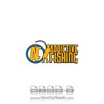 Addictive Fishing Logo Vector