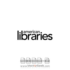 American Libraries Magazine Logo Vector