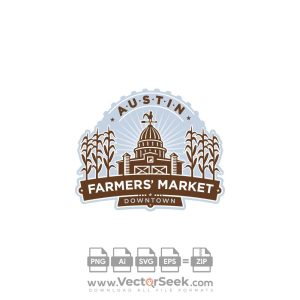 Austin Farmers Market Logo Vector