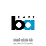 BART Bay Area Rapid Transit Logo Vector