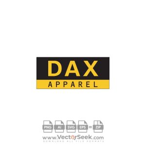 Dax Apparel Logo Vector