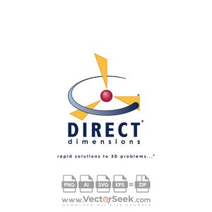 Direct Dimensions, Inc. Logo Vector