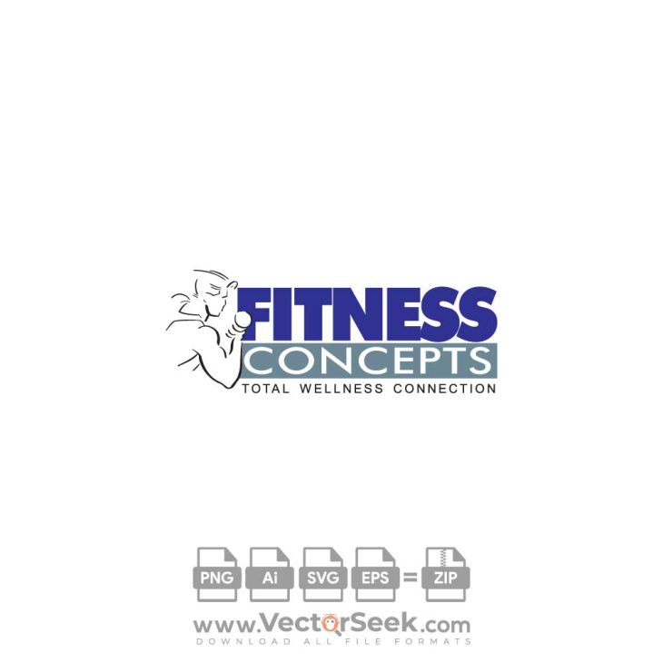 Fitness Concepts Male Logo Vector