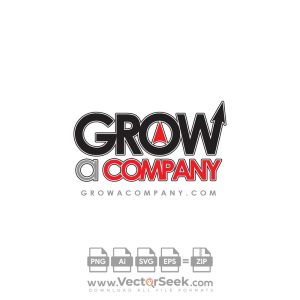 Grow A Company Logo Vector