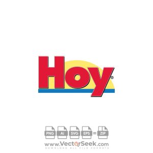 HOY Newspaper Logo Vector