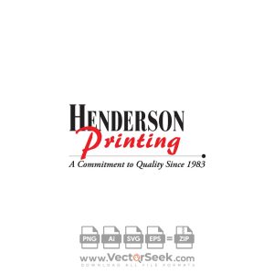 Henderson Printing Logo Vector