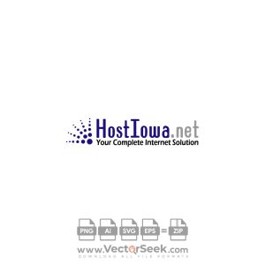 HostIowa.net Logo Vector