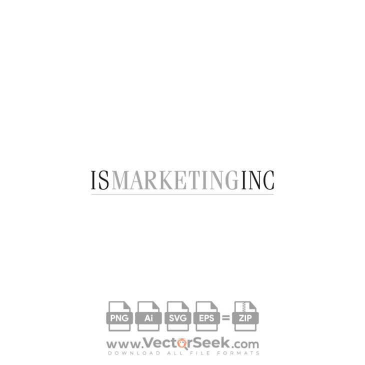 IS Marketing Logo Vector