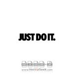 JUST DO IT Logo Vector