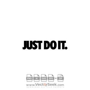 JUST DO IT Logo Vector