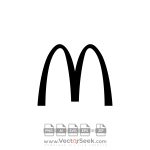 MCDonald’s Black Icon Logo Vector