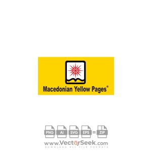 Macedonian Yellow Pages Logo Vector