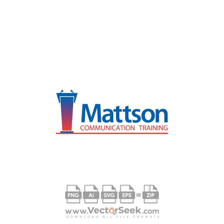 Mattson Communication Training Logo Vector