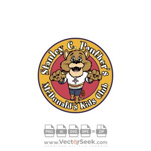 McDonald’s & Florida Panthers Kids Club Logo Vector