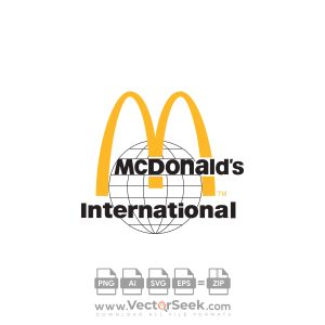 McDonald's International Logo Vector 01