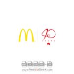 McDonald’s in Australia 40 Years Logo Vector